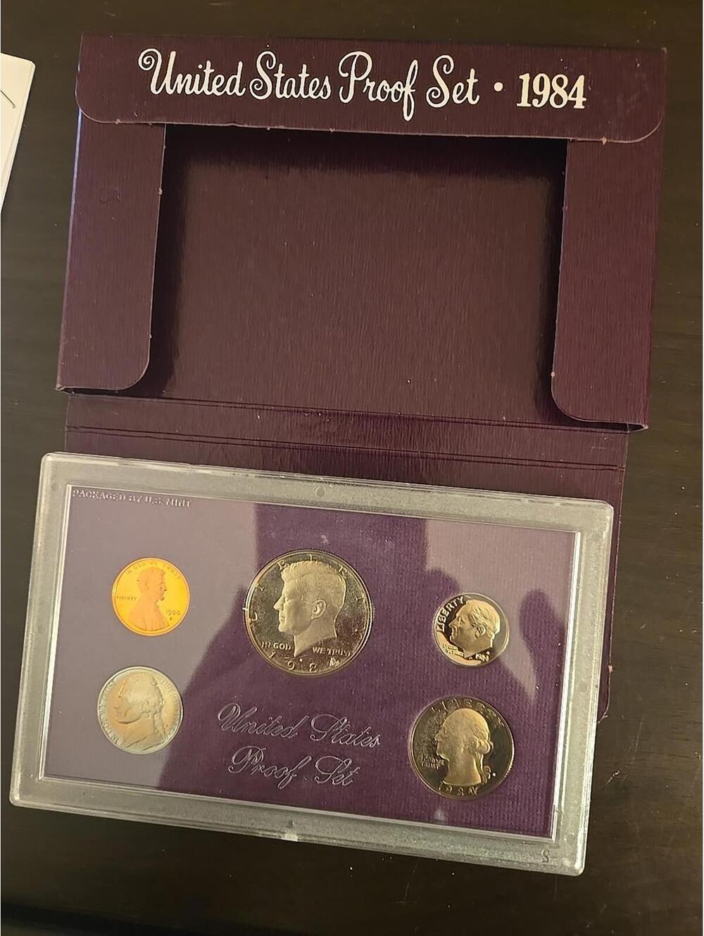 1984-S Proof Set U.S. Mint Original Government Packaging OGP